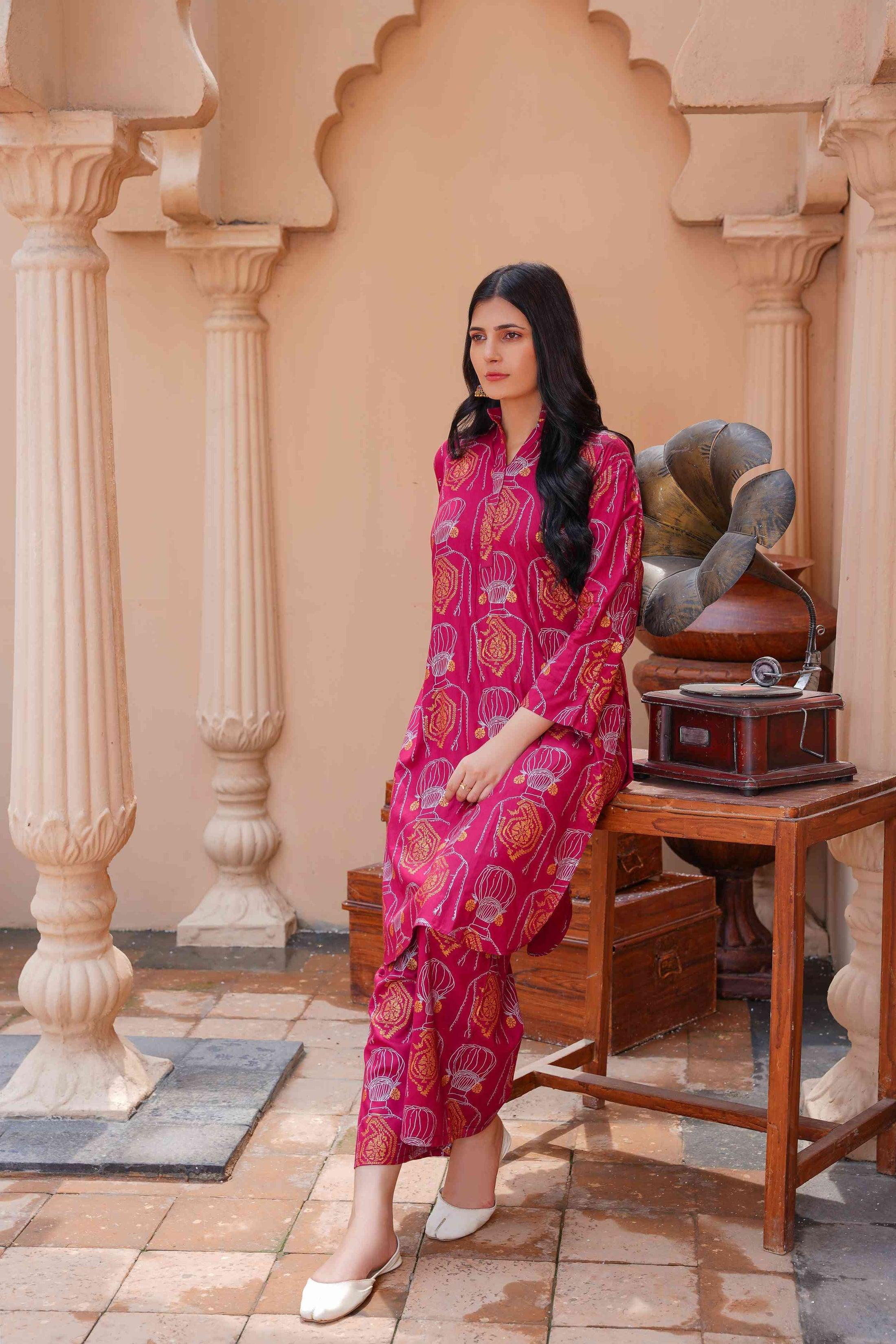 Melodic 2Pcs Stitched Suit